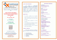 Advanced Concrete Technology for Budding Engineers Workshop 2018